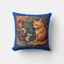 Buscar gato abstracto cojines Gatito