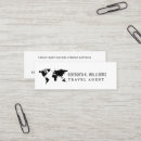 Buscar mapa del mundo tarjetas de visita Moderno
