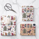 Buscar woodland papel de regalo Nórdico