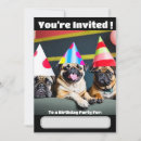 Buscar pug invitaciones Lindo