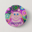 Buscar dibujo animado retro chapas Gato