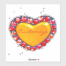 Buscar días de fiesta corazon pegatinas Para ella