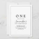 Buscar invitaciones primer cumpleaños Para ella