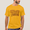 Buscar granos de café camisetas Latte
