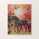 Buscar caballos negros puzzles Para ella
