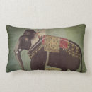 Buscar la india cojines Verde