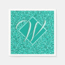 Buscar turquoise servilletas Purpurina