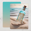 Buscar mensaje en una botella invitaciones Invitados