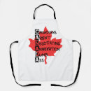 Buscar canadiense delantales Patriótico