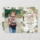 Buscar prehistórico invitaciones Chico