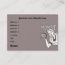 Buscar mamás tarjetas de visita Divertido
