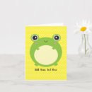 Buscar ranas lindas tarjetas Verde