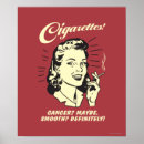 Buscar tabaco posters Divertido