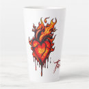 Buscar corazón humano tazas Amar
