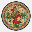 Buscar antique pegatinas Santa claus