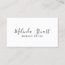 Buscar blanco y negro moderno tarjetas de visita Para ella