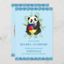 Buscar panda feliz invitaciones Pandas