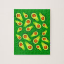 Buscar aguacates puzzles Verde