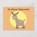 Buscar pequeño burro postales General y unisex