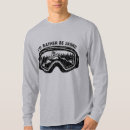 Buscar esquí camisetas Divertido