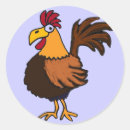 Buscar gallo divertido pegatinas Gallos