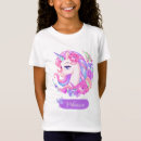 Buscar unicornio colorido camisetas Chica