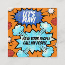 Buscar comics tarjetas de visita Niños