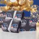Buscar pingüino lindo papel de regalo Feliz navidad