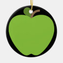 Buscar manzana verde adornos Comida