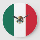 Buscar bandera mexicana relojes de pared Mexicano
