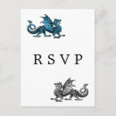 Buscar dragón tarjetas rsvp Elegante