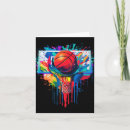 Buscar bola del baloncesto tarjetas Enganche