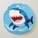 Buscar dibujo animado del tiburón cojines Lindo