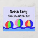 Buscar pelota de playa invitaciones Verano