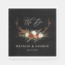 Buscar moda floral servilletas Rústico