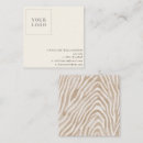 Buscar cebra tarjetas de visita Diseñador de interiores