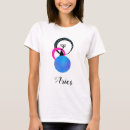 Buscar aries mujer camisetas Negro