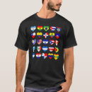 Buscar banderas latinoamericanas camisetas Países