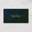 Buscar piedra natural tarjetas de visita Masaje