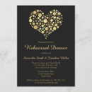 Buscar formal dinner party invitaciones Dorado