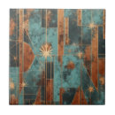 Buscar estrella geométrica azulejos Naranja