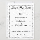 Buscar retro 16x22 invitaciones Elegante