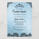 Buscar damasco azul invitaciones Para todos