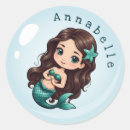 Buscar pelo marrón pegatinas Bajo el mar