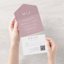 Buscar mojado invitaciones Minimalista