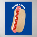 Buscar perrito caliente posters Barbacoa
