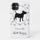 Buscar perro bull terrier iphone fundas Amante del perro