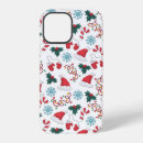 Buscar flores rojas iphone fundas Navidad