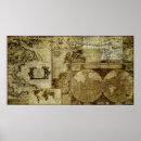 Buscar mapas antiguos posters Mapas del mundo antiguo
