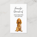 Buscar perro perrito tarjetas de visita Para mascotas